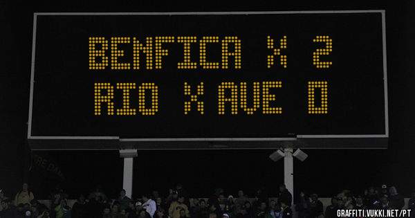 Benfica  x  2
Rio  x Ave  0