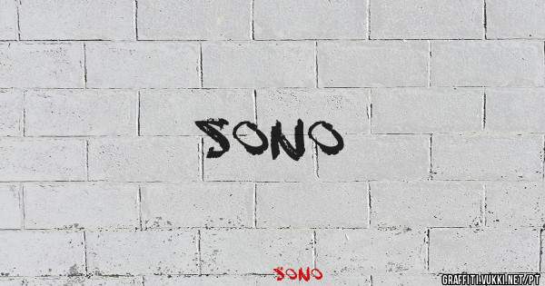 Sono