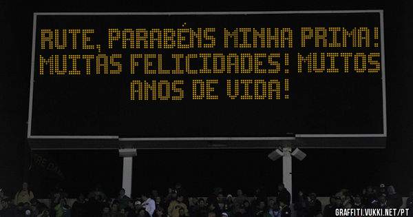 Rute, parabéns minha prima!
Muitas felicidades! Muitos anos de vida!