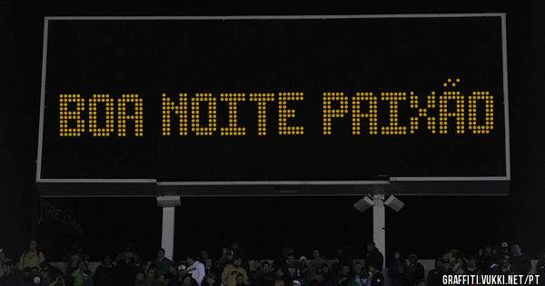Boa noite paixão 