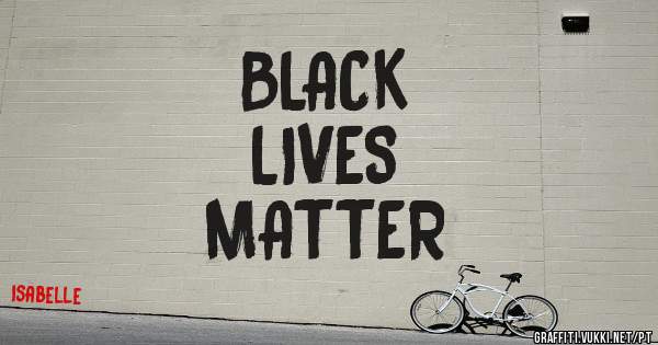 BLACK
LIVES
MATTER