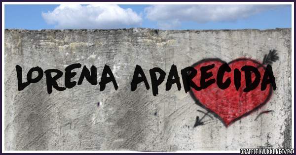 LORENA Aparecida 