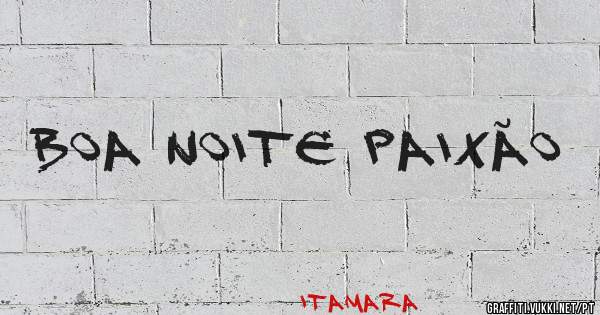 Boa Noite Paixão