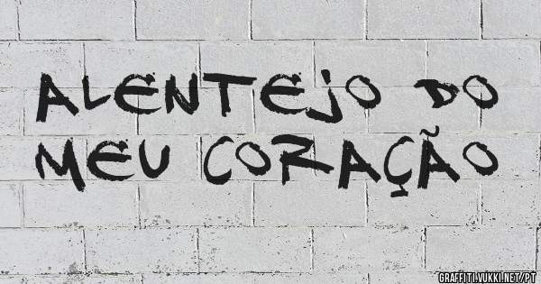 Alentejo do meu coração