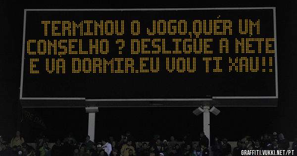 terminou o jogo,quér um conselho ? desligue a néte e và dormir.eu vou ti xau!!