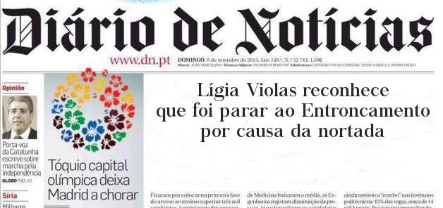 Lígia Violas reconhece que foi parar ao Entroncamento por causa da nortada