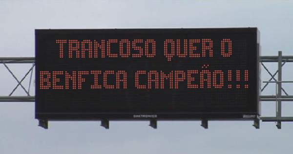 Trancoso quer o Benfica campeão!!!
