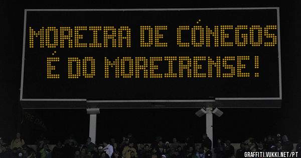 Moreira de Cónegos é do Moreirense!