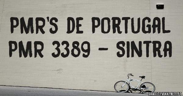 PMR's de Portugal
PMR 3389 - Sintra