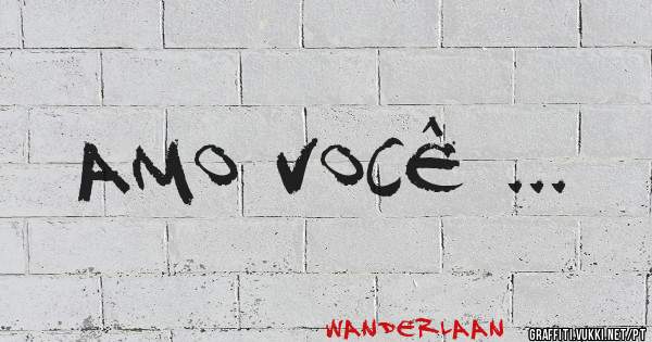 Amo você ... 