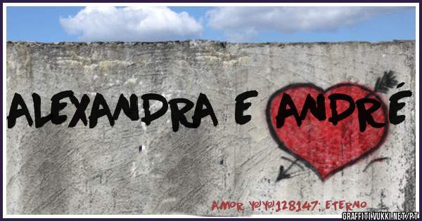 ALEXANDRA E ANDRÉ 