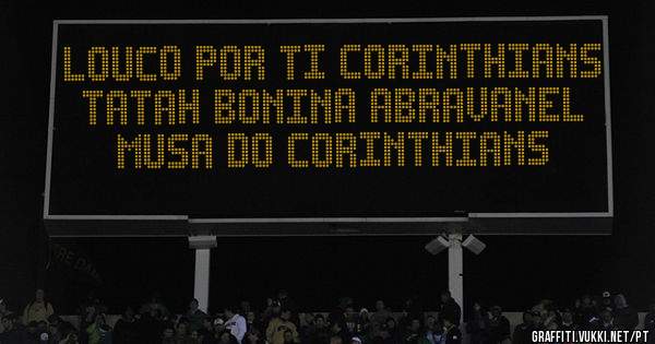 LOUCO POR TI CORINTHIANS TATAH BONINA ABRAVANEL MUSA DO CORINTHIANS