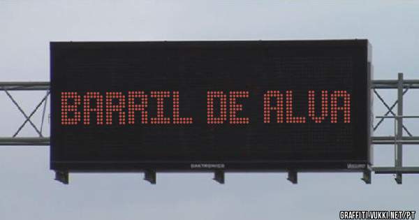 BARRIL DE ALVA