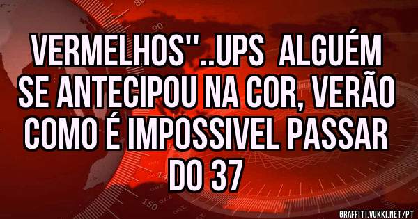 Vermelhos''..Ups  alguém se antecipou na cor, Verão como é impossivel passar do 37 