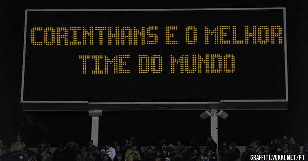 corinthans e o melhor time do mundo

