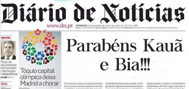Parabéns Kauã e Bia!!!