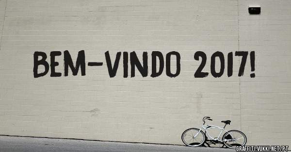 Bem-vindo 2017!