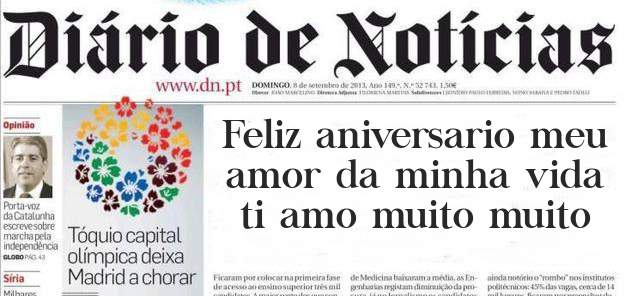 Feliz aniversario meu amor da minha vida ti amo muito muito