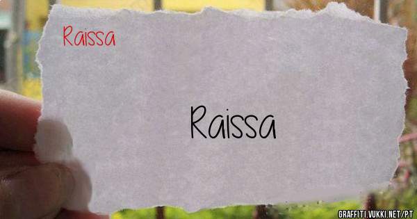 Raissa 