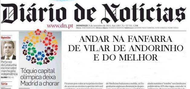 ANDAR NA FANFARRA DE VILAR DE ANDORINHO E DO MELHOR 