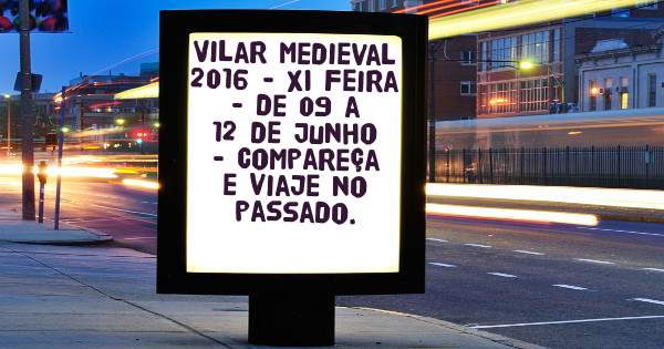 Vilar Medieval 2016 - XI Feira - de 09 a 12 de Junho - Compareça e viaje no passado.