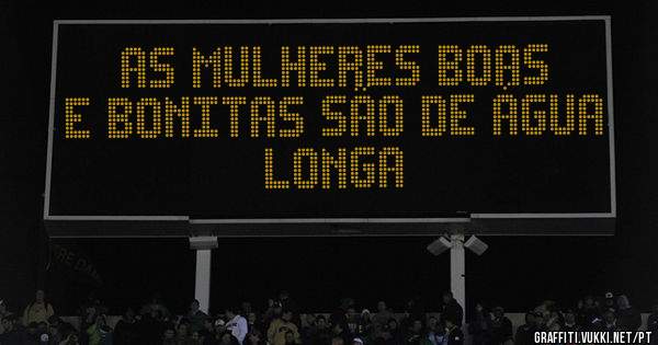 As mulheres boas e bonitas são de Água Longa