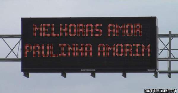 Melhoras Amor
Paulinha Amorim 