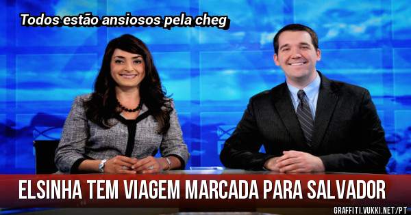 Elsinha tem viagem marcada para Salvador 