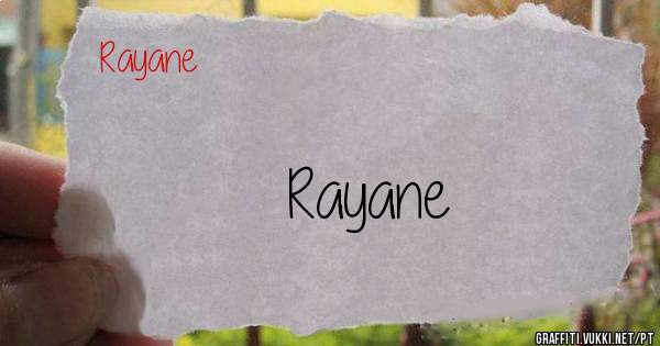 Rayane