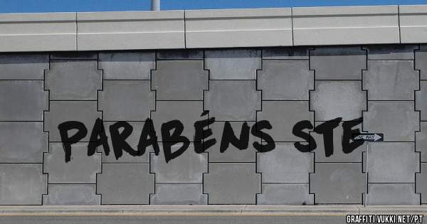 Parabéns ste