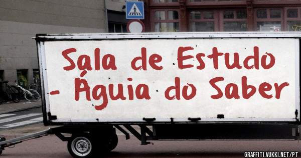 Sala de Estudo - Águia do Saber 