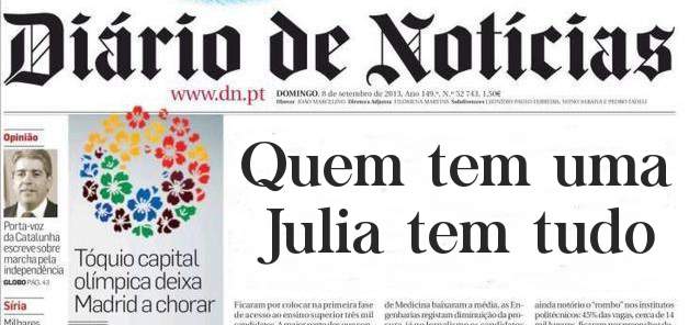 Quem tem uma Julia tem tudo