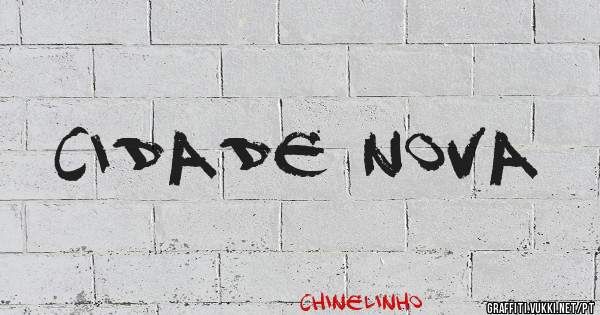 CIDADE NOVA