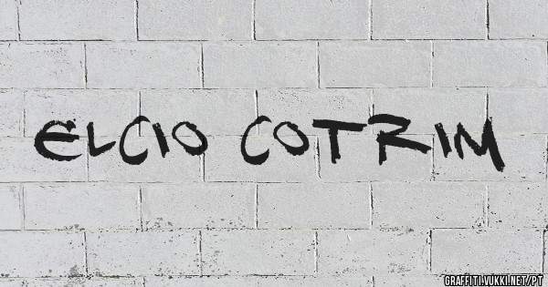 Elcio cotrim 