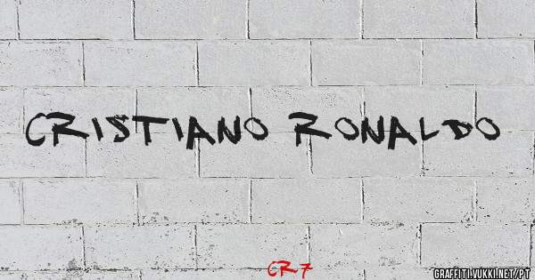 Cristiano Ronaldo 