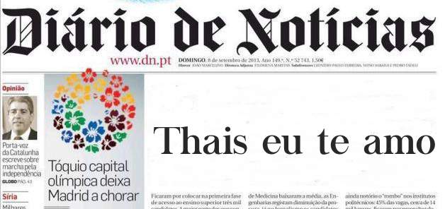 Thais eu te amo