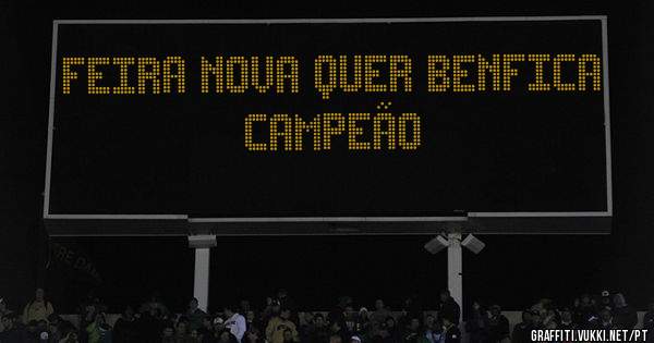 FEIRA NOVA QUER BENFICA CAMPEÃO 