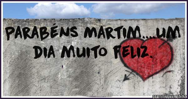 Parabéns Martim....um dia muito feliz.