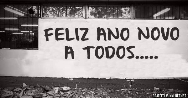 FELIZ ANO NOVO A TODOS.....