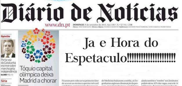 Ja e Hora do Espetaculo!!!!!!!!!!!!!!!!!!!!!
