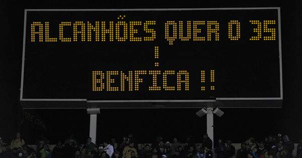 Alcanhões quer o 35 ! 
Benfica !!