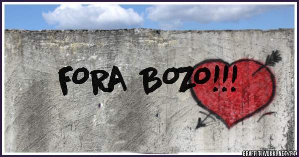 FORA BOZO!!!