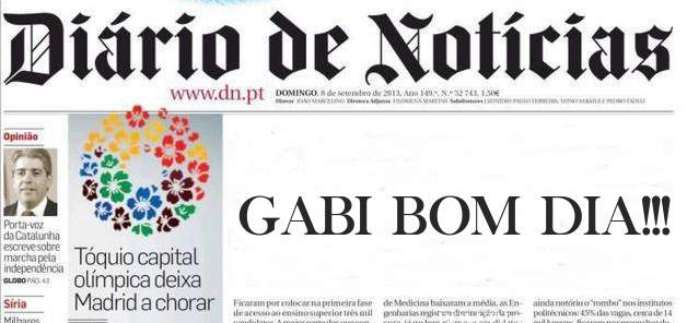 GABI BOM DIA!!!