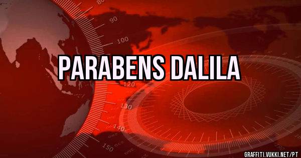 Parabens dalila 