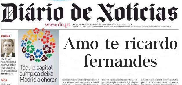 Amo te ricardo fernandes 