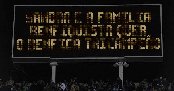 SANDRA E A FAMILIA BENFIQUISTA QUER O BENFICA TRICAMPEÃO