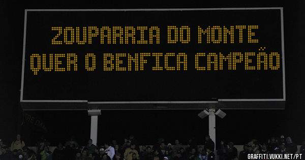 Zouparria do monte quer o benfica campeão