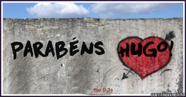Parabéns  HUGO!