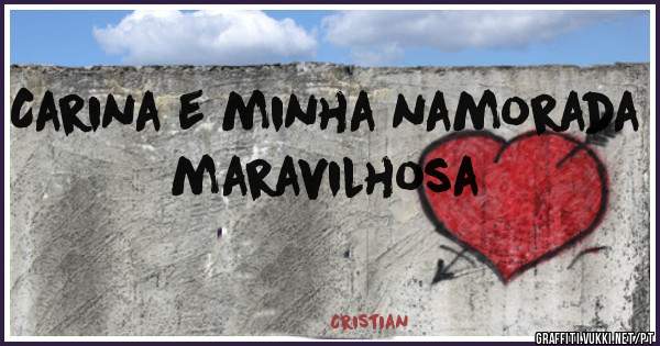 Carina e minha namorada maravilhosa 