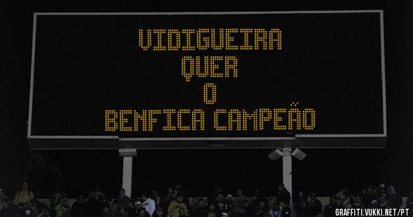Vidigueira
Quer
o
 BENFICA CAMPEÃO